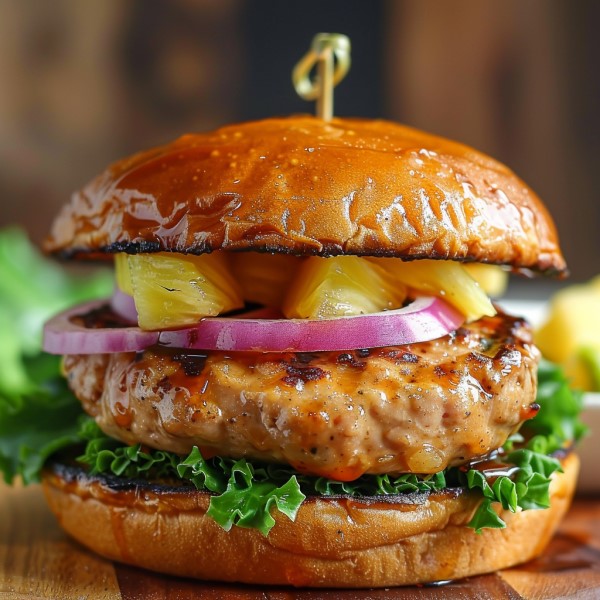 Elevate Your Grilling Skills with this Teriyaki Pineapple Turkey Burgers Recipe