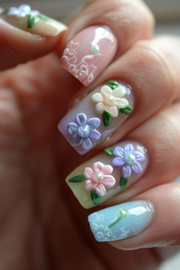 flower nails