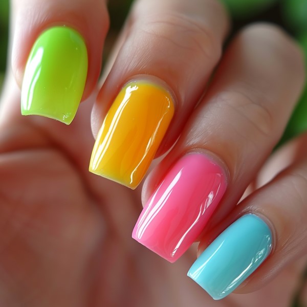 summer colors nails