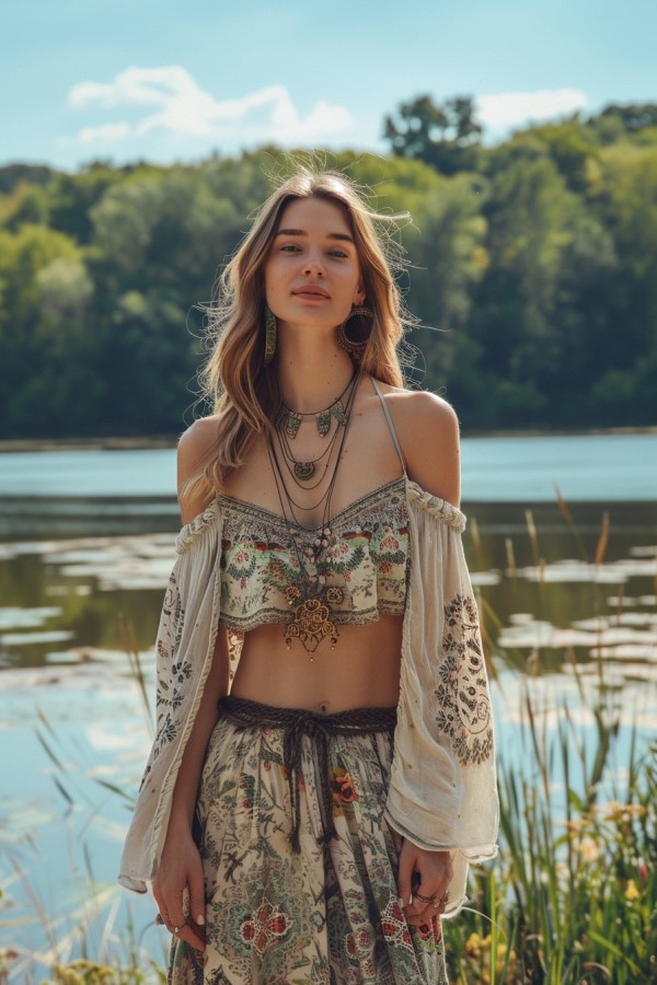 Hippie Girl Boho Outfit Ideas