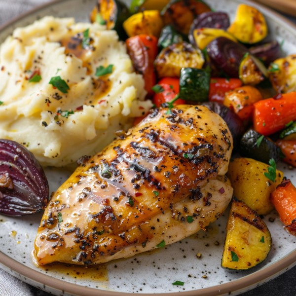 Deliciously Tangy Honey Mustard Chicken Recipe: Baked or Grilled