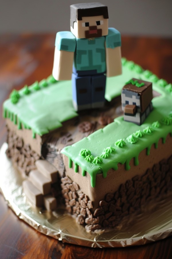 Minecraft Cake