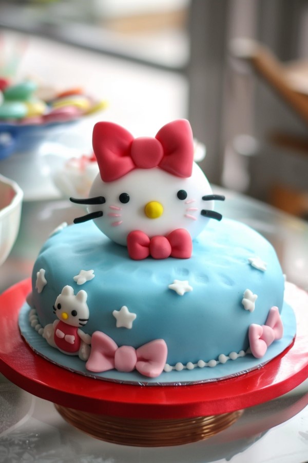 Hello Kitty Birthday Cake