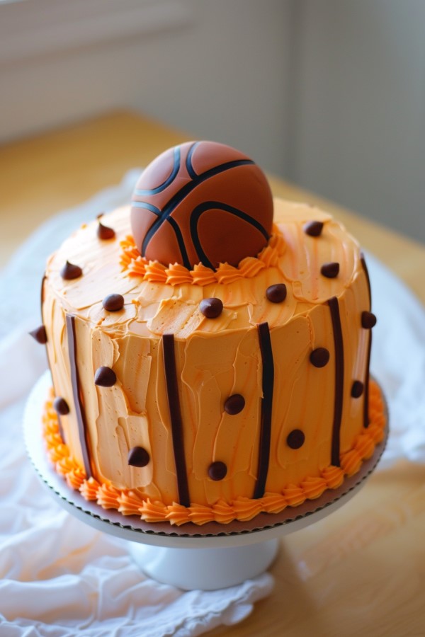 Basketball Birthday Cake