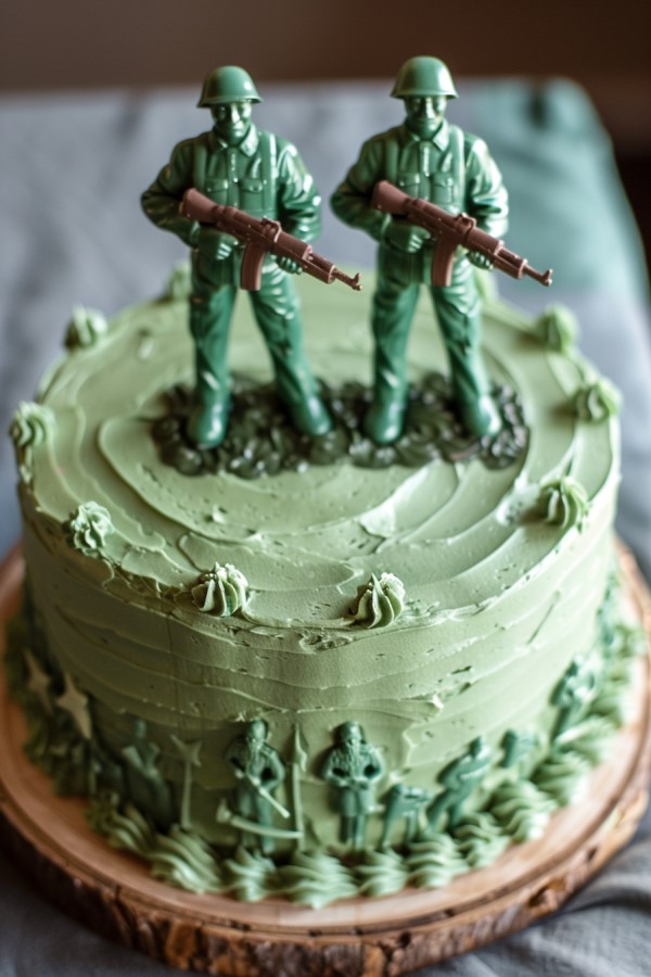 Army Men Cake