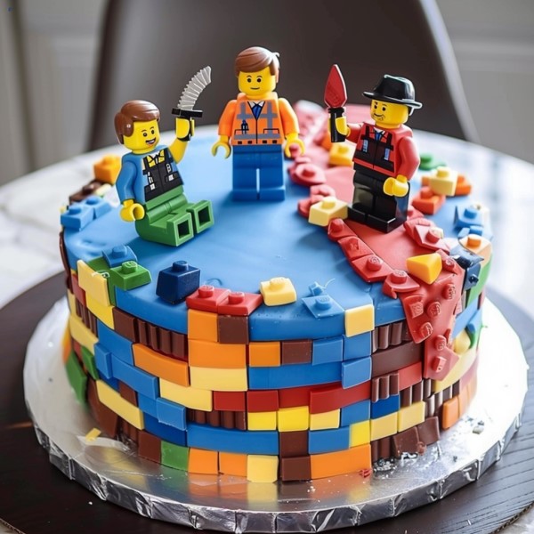 Legos Birthday Cake