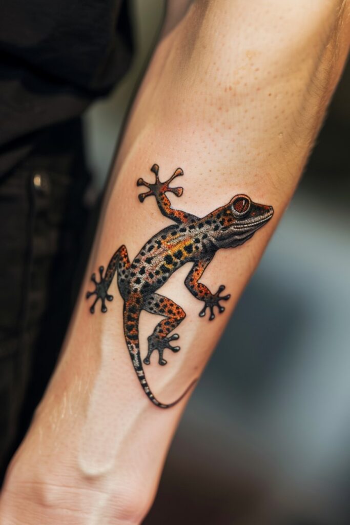 Gecko Lizard Tattoo