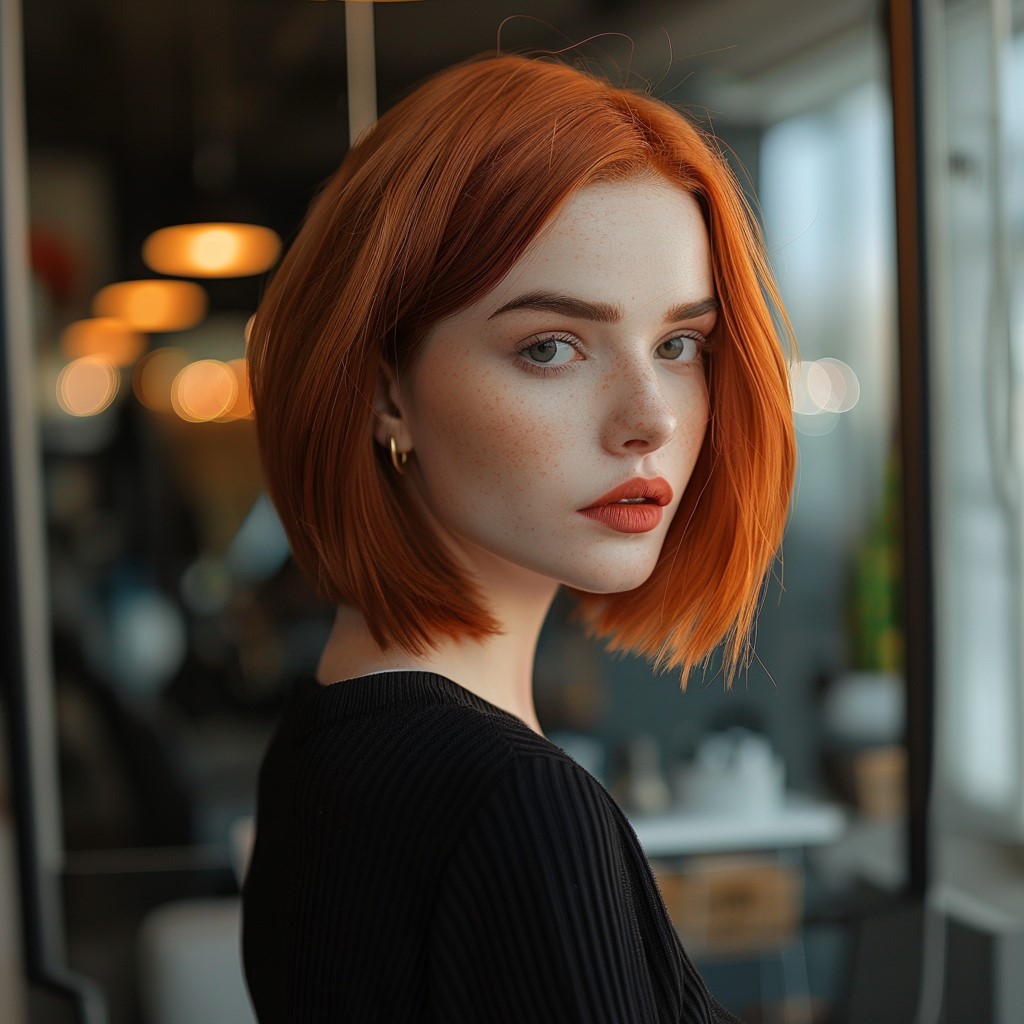 Modern Bob Haircut for Women