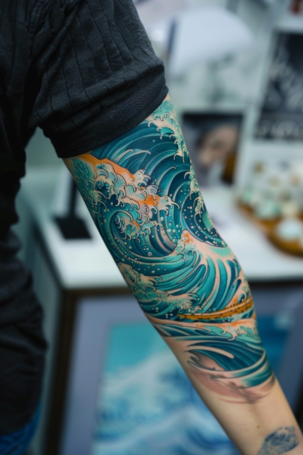 Ocean Tattoo Designs for Women