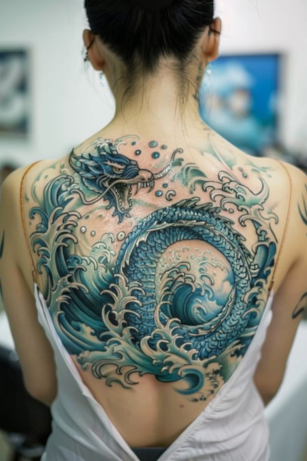 Ocean Tattoo Designs for Women