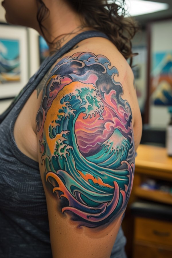 Ocean Tattoo Designs for Women