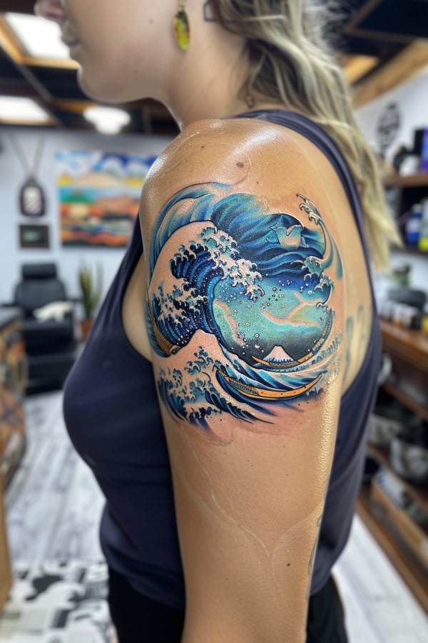 Ocean Tattoo Designs for Women