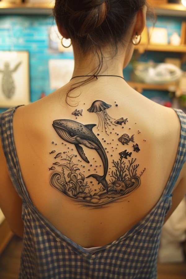 Ocean Tattoo Designs for Women