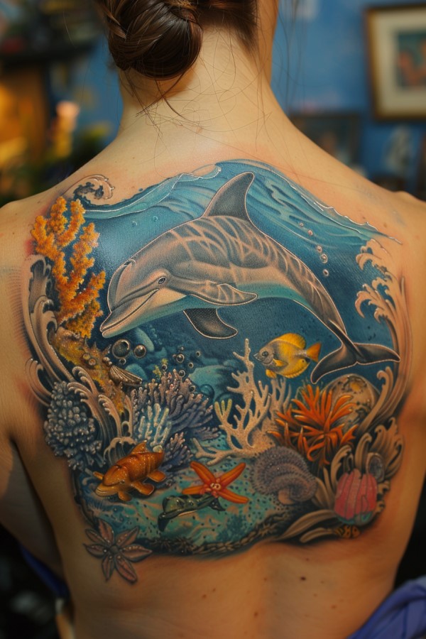 Ocean Tattoo Designs for Women