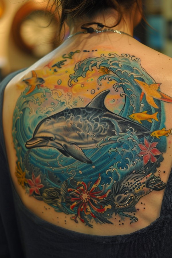 Ocean Tattoo Designs for Women