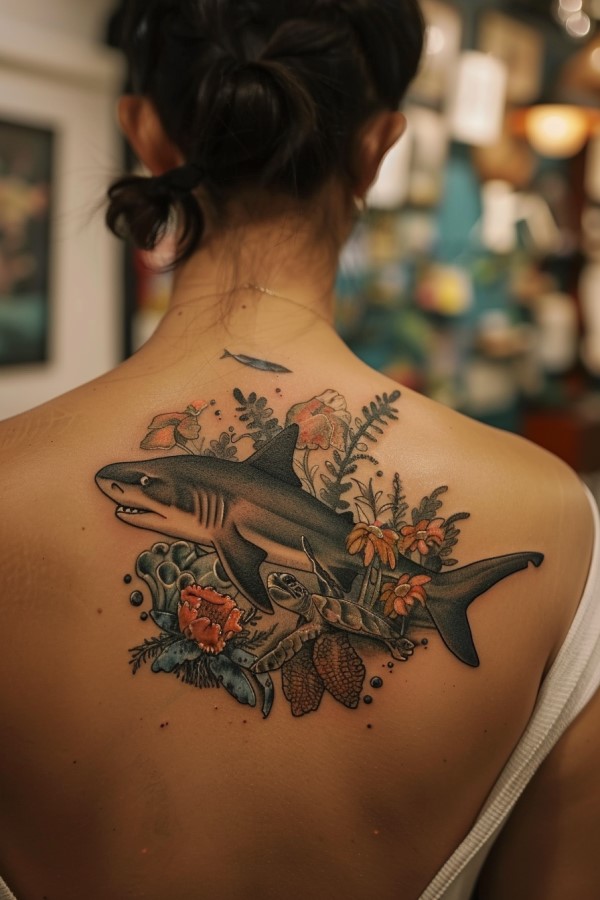 Ocean Tattoo Designs for Women