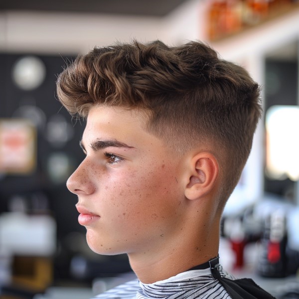 Men's French Crop Haircut