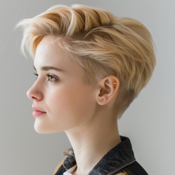 Low Taper Fade Woman