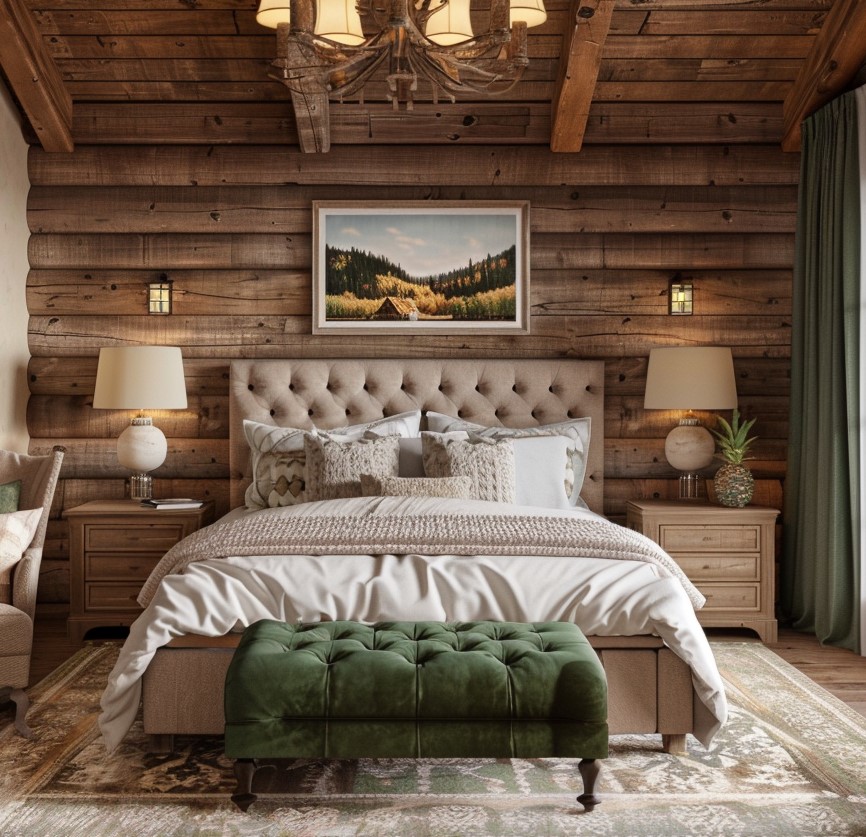 Cozy Cabin Bedrooms