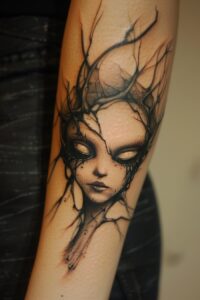 Edgy Tattoo Designs for Women