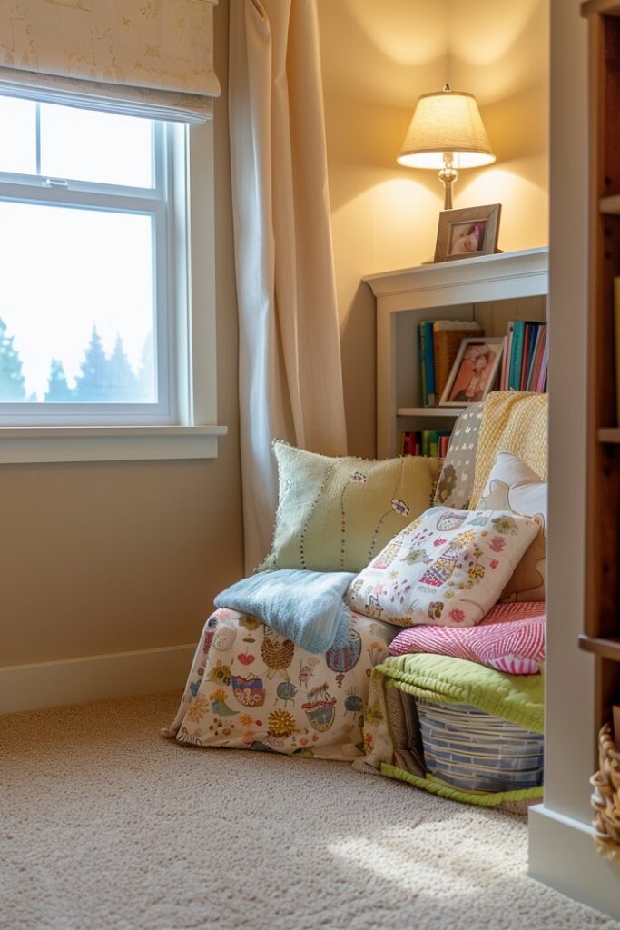 Girls Bedroom Decor Reading Area