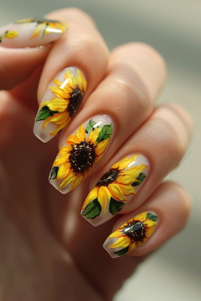 Nail art and designs flowers